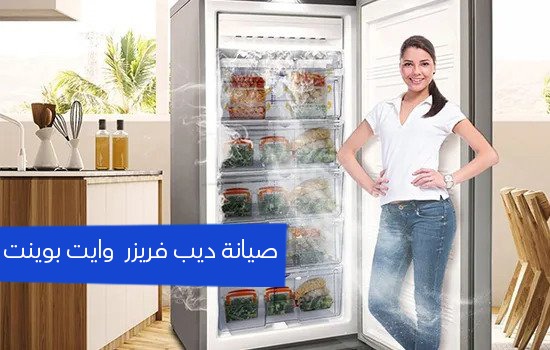 صيانة ديب فريزر وايت بوينت